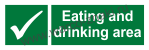 Eating and drinking area.  