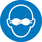 M007      / Opaque eye protection must be worn