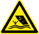 W058 !     / Warning! Boating area