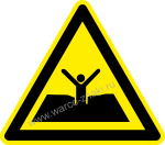 W061 !    /     / Warning! Quicksand or mud / deep mud or silt