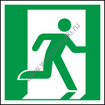 Эвакуационный выход (справа) / Emergency exit (right)