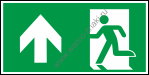 Эвакуационный выход слева прямо/ Emergency exit (left)