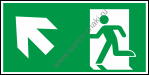 Эвакуационный выход слева вверх/ Emergency exit (left)
