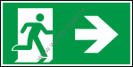 Эвакуационный выход справа прямоуг. / Emergency exit (right)