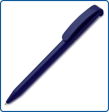Ручка пластиковая шариковая, цвет синий