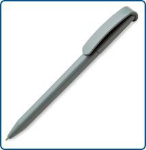 Ручка пластиковая шариковая, цвет темно серый