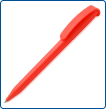 GAC 07 Ручка пластиковая шариковая, цвет флюоресцентный розовый