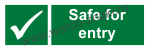 ISSA code: 47.541.75 IMPA code: 33.4175 Safe for entry.  