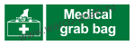 ISSA code: 47.541.36 IMPA code: 33.4136 Medical grab bag.   