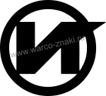Наклейка логотип 