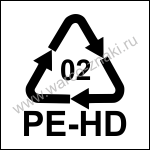 2 PEHD (PE). Полиэтилен высокой плотности (низкого давления)