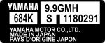     YAMAHA 9.9