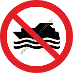 Использование моторных судов запрещено / No mechanically powered craft