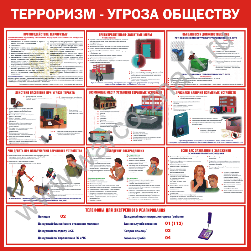 Оповещение при террористической угрозе