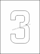 TRGD 24 Трафарет букв железнодорожного алфавита 